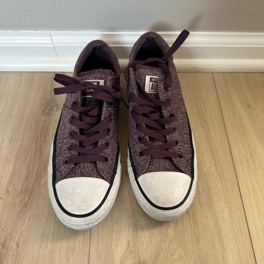 Converse Womens All Star 561764F Purple Casual Shoes Sneakers Size 7